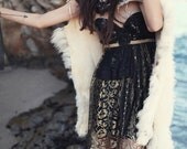 The Cosmic Warrior Dress  --ready to wear--