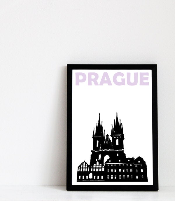 Prague - Print - 8"x11" (A4 size)