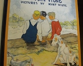 No Sitch:  The Hound - 1st edition - 1936 - Kurt Wiese illustrations - Excellent condition with dust jacket