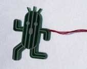 Acrylic Ornament- Cactuar from Final Fantasy