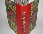 Travel Journal Hand Bound Leather Spine Journal Writing Sketch Blank Book