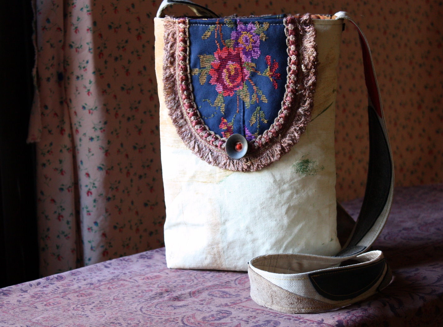 The Painter's Bag--a Small Theater Opera Fiber-Art  Bag