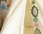 Teepee tent - NO POLES Sherbet-dip