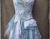 Sea green dress