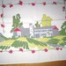 Vintage Tablecloth Startex Ranch Houses