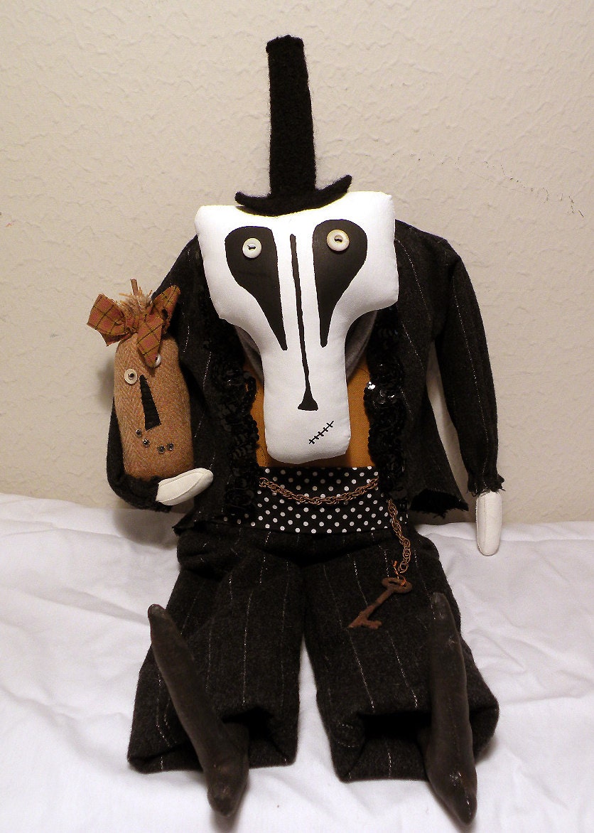 Skeleton Doll Primitive Skeleton Doll Halloween Kingpin Bones OFG Team