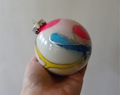 Hand Painted Glass Ornament