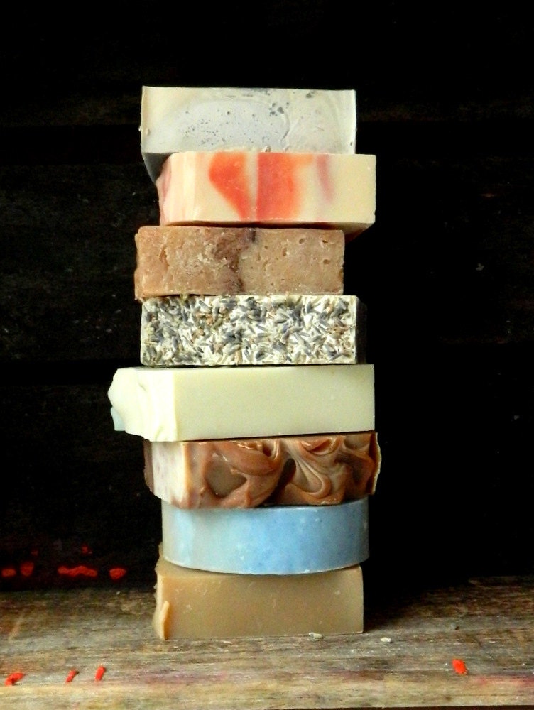 9 Soap Gift Set / Bulk Handmade Soap Bars / Bath and Body Set