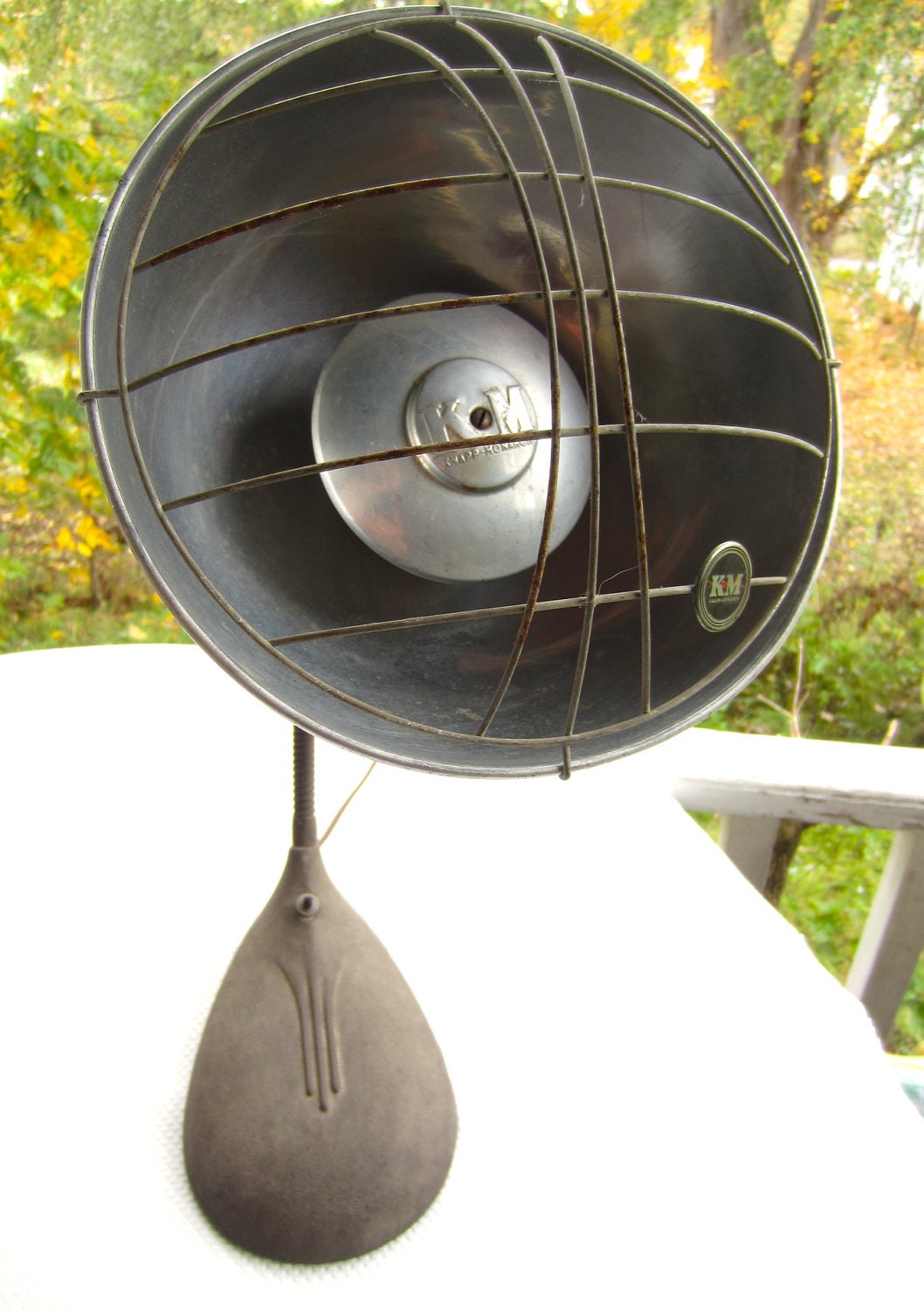 Vintage Industrial Electric Heater Knapp Monarch