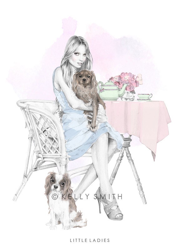 Little Ladies LIMITED EDITION PRINT - A4