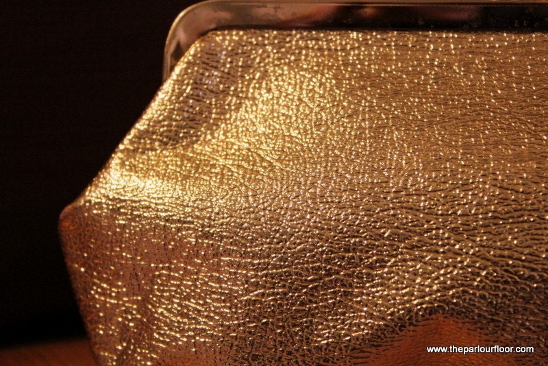 Luminescent Gold Vintage 1960's Purse