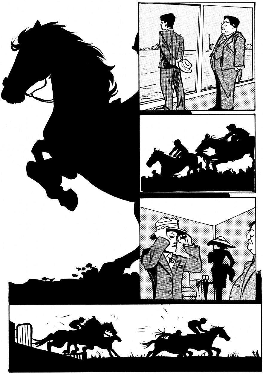 Original comic book art: "You Have Killed Me" (Oni Press) page 61 by Joëlle Jones