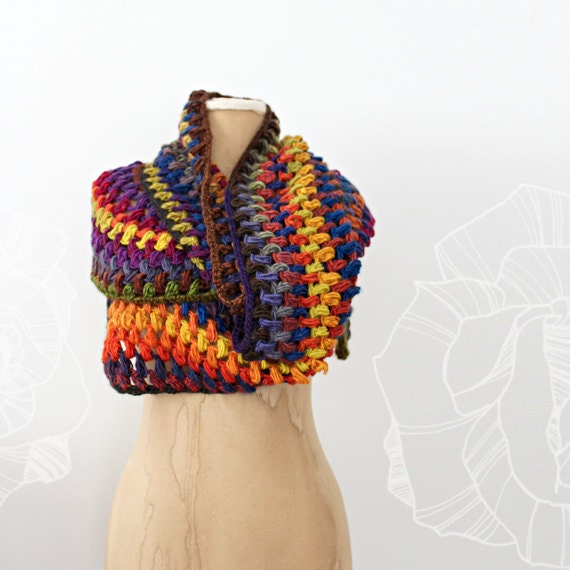 Long Rainbow Scarf
