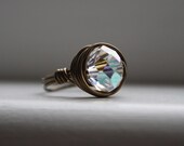 Sparkling Winter Crystal Ring