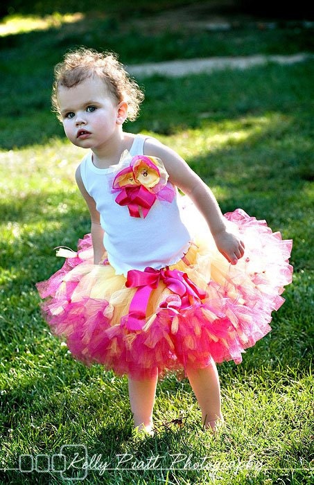 Strawberrie Lemonade Birthday Tutu Skirt Set