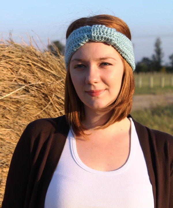 Crochet Turban. Turban Headband. Crochet Earwarmer. Turband. Vintage Headband. Retro Headband. Custom Order.