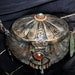 Upcycled Vintage Brass Belly Dancer I Dream Of Genie Purse Hip Bag OOAK