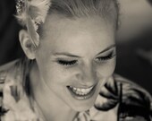 Custom Bridal Feather Fascinator with headband