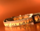 Paris at Night Skyline Cat Collar