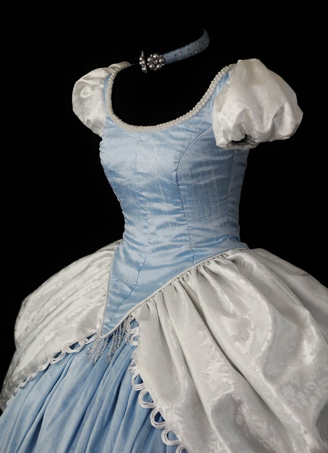 Adult Silk Cinderella Costume Custom Made