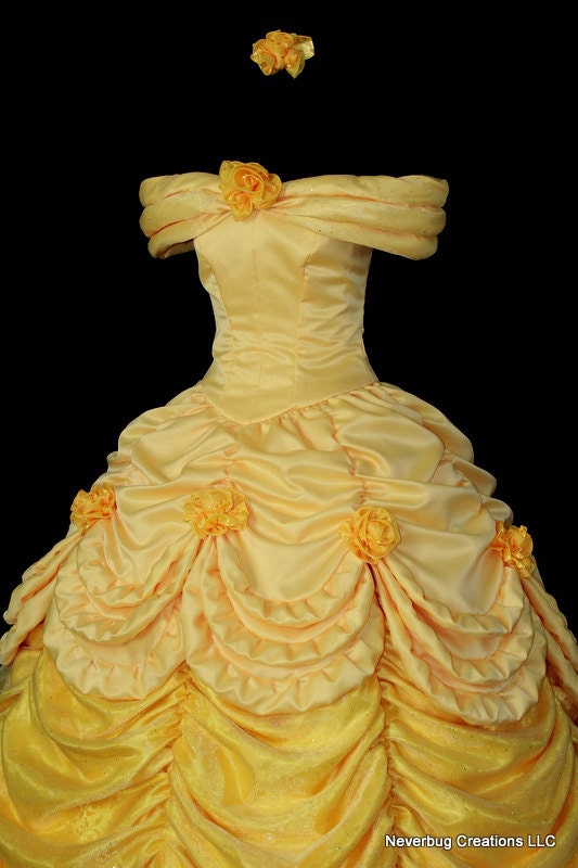 Adult  Beauty and the Beast Parade Gown Custom Costume