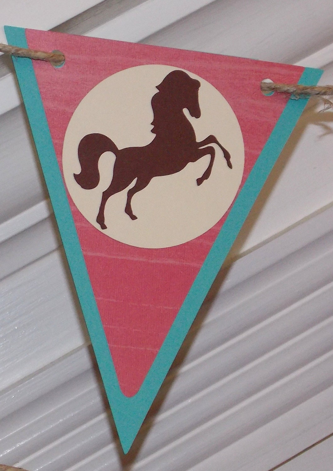 Western / Cowgirl Themed Happy Birthday ... teal brown hot pink ... MADE TO ORDER ... boots horse ... adjustable Il_570xn