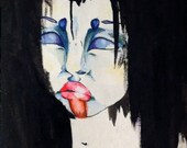 YOUTH ART- Ink Drawing Untitled by Sabrina Lalonde