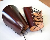 Men's Wood Elf Arm Bracers - Medieval, Renaissance, Costume Wear