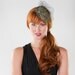 Punk Gold Studded Snake Skin Cocktail Headband