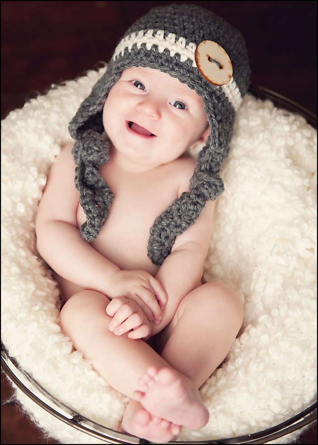 Kaden Ear Flap Hat Crochet Pattern (286)