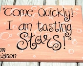 Dom Perignon Quote on 11x14 Canvas