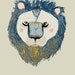 The Lion. Limited edition art print by Ashley Percival. Only (100 Prints).