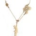 Ballon girl necklace, Gold plated necklace - Free Shipping, Christmas gift