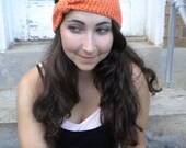 Cotton Earwarmer/Headband - Turban Style - Orange