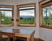 Writing Desk In Hickory & Walnut