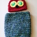 Crochet Very Hungry Caterpillar and Cocoon Set Photography Prop
