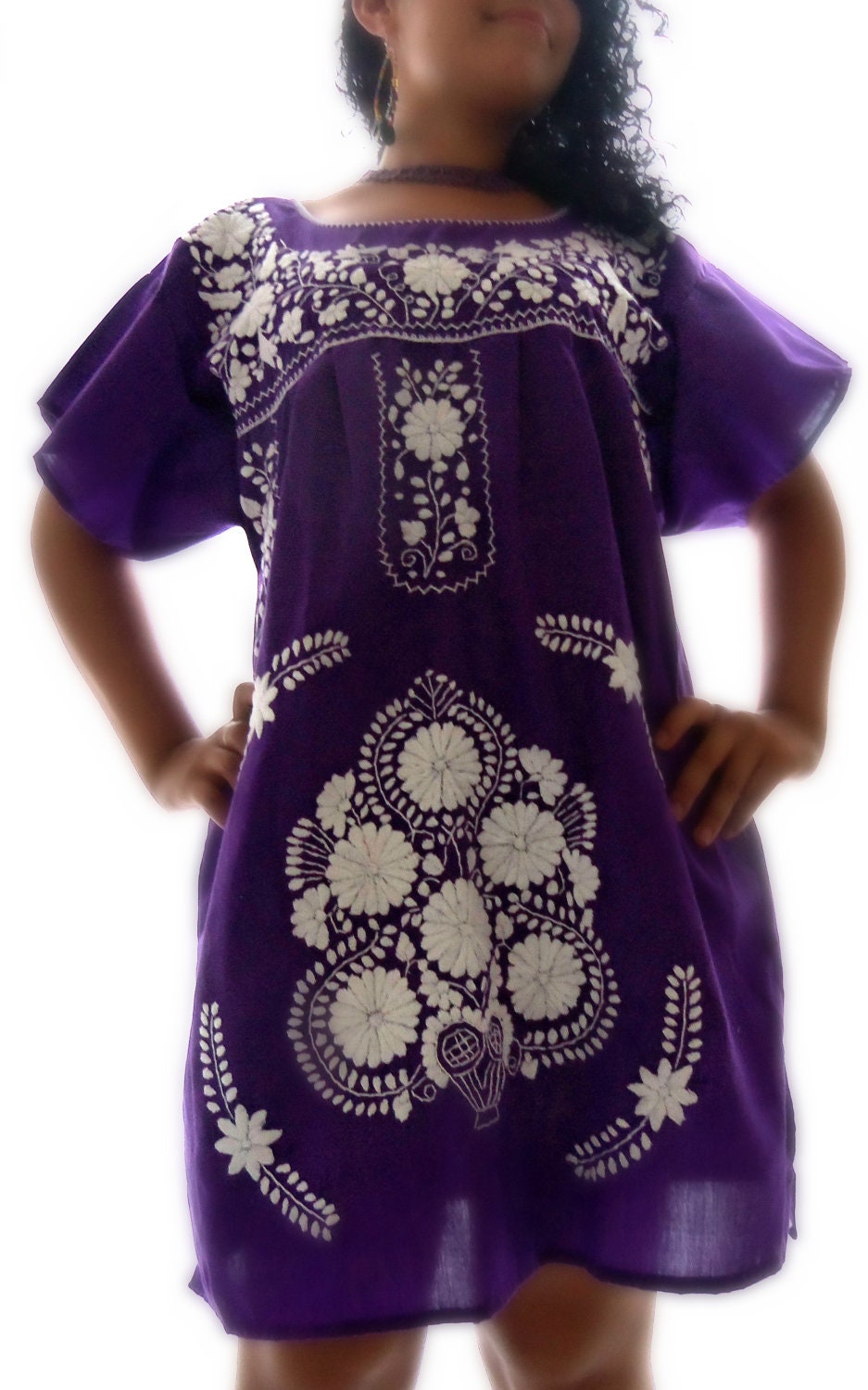 uvas vintage   mexican bohemian dress