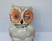 Vintage Shawnee Winking Owl Cookie Jar, Made in USA