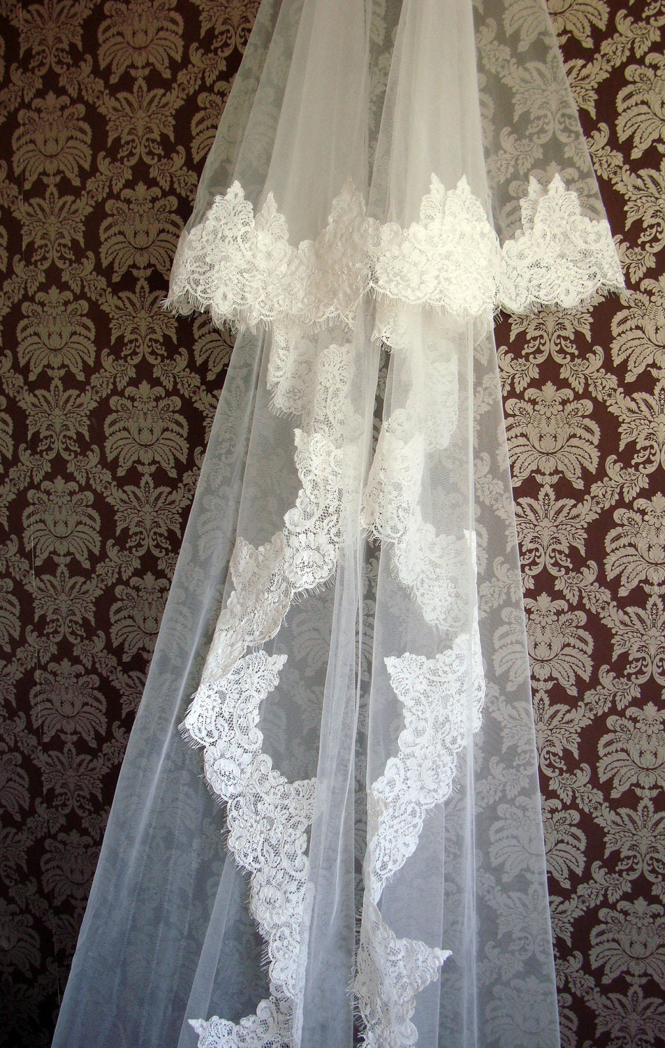 Alencon Lace Veil