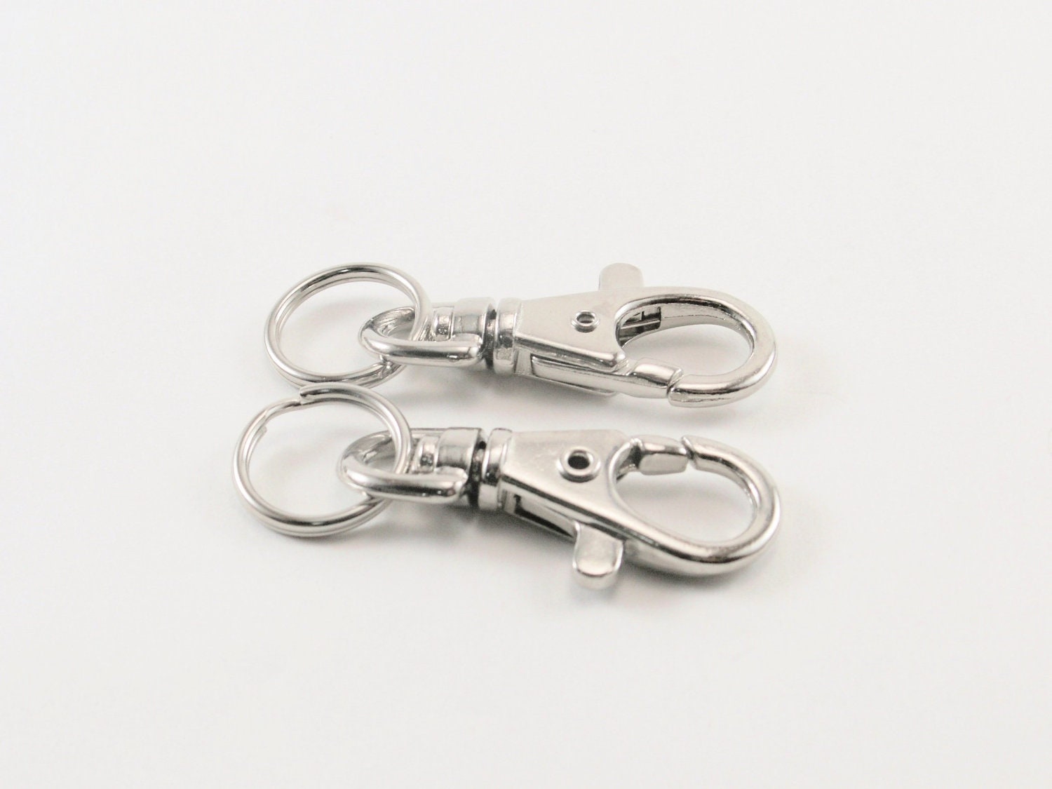 Items similar to Two Easy Change Dog Tag Clips Quick Change Dog id Tag Changers on Etsy