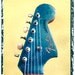 guitar art print fender Jaguar 8 x 10 polaroid gift for boyfriend gift for musician music gift guitar gift hipstergift for guy men mens him