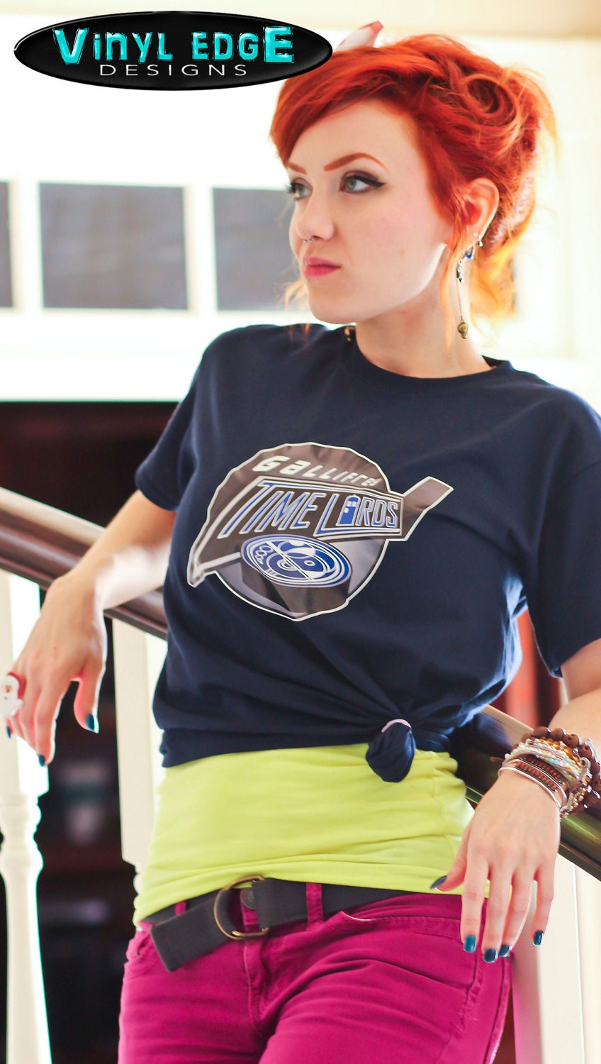 Doctor Who T-Shirt Geek Sports Team Gallifrey Time Lords