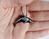 Bottlenose Dolphin Skeleton Necklace