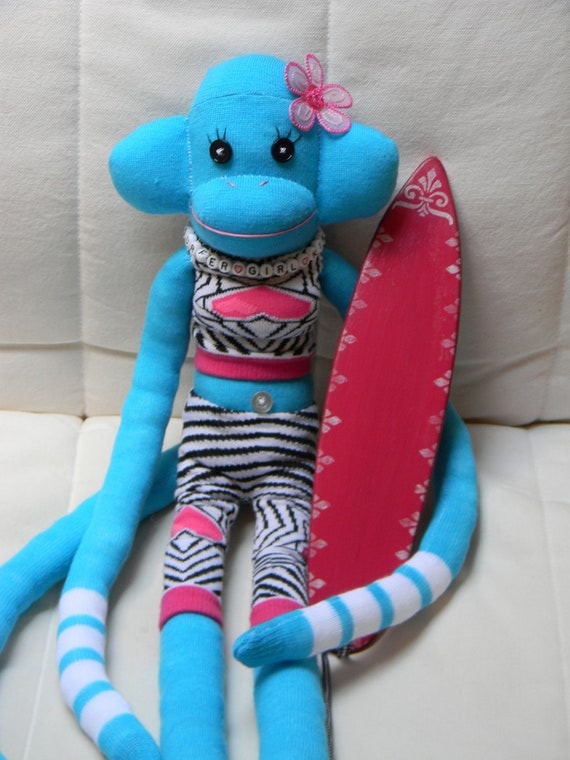 Sock Monkeys custom personalized OOAK and Limited  Editions
