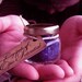 Crystals of Epic Potential, Purple Grape Rock Candy, Small Jar