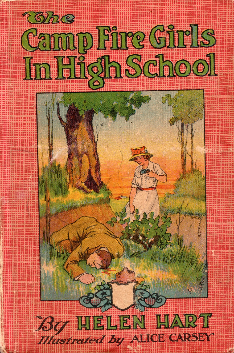 The Camp Fire Girls in High School by Helen Hart, illustrated by Alice Carsey