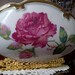 Vintage KOHL CHICAGO ROSE Fruit Bowl signed Woccall Large