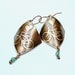 Love Biking Green Earrings
