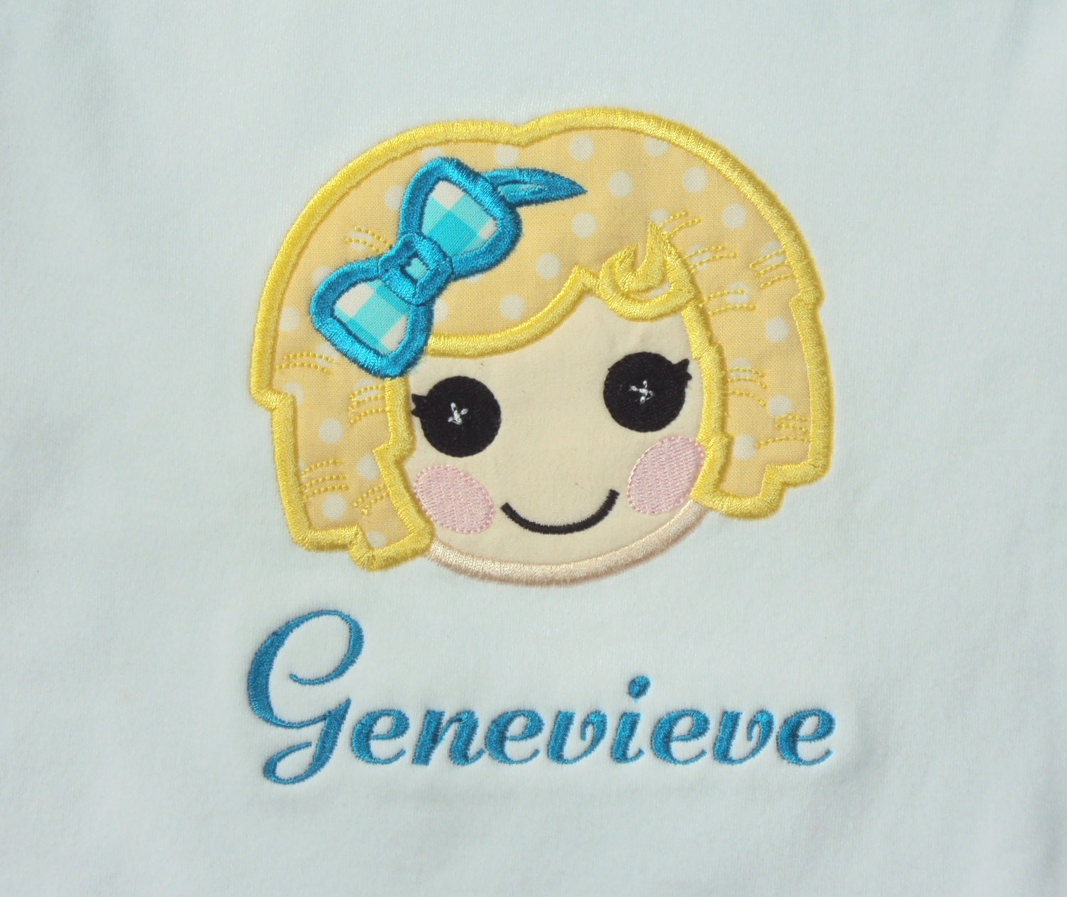 Lalaloopsy inspired applique T-shirt/lalaloopsy tshirt/lalaloopsy birthday/lalaloopsy party/lalaloopsy dress