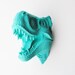 The Crowley - Turquoise Resin T-Rex Head- Trex Resin Turquoise Faux Taxidermy- Chic & Trendy